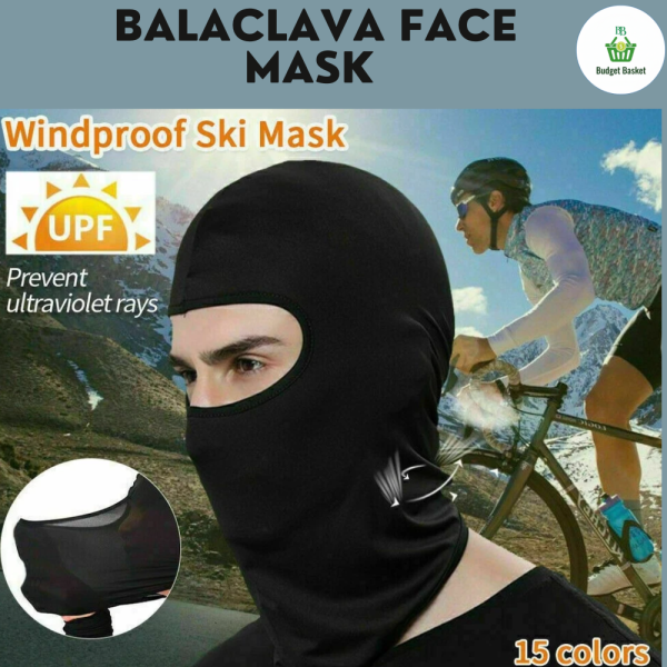 Balaclava Face Mask UV Protection Breathable Polyester Neck Gaiter for Men Women