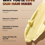 Collagen Hair Mask for Deep Conditioning Keratin Hair Treatment with 4 Hydrol