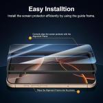 NEW'C 3 Pack Designed for iPhone 17,17 Pro, iPhone 16 Pro Screen Protector 6.3in