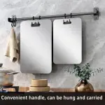 2/3PCS Titanium Coated Stainless Steel Cutting Board – Double-Sided, Anti-Slip