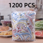 200 pcs Food Grade Plastic Wrap Covers Safe for Food Lids Cover